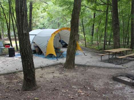 top 10 places to visit for camping  in Alabama 1. Monte Sano State Park Campground